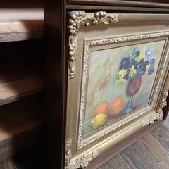 【アンティーク】絵画用額装の画像