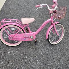 自転車　女の子　子供用　18インチ