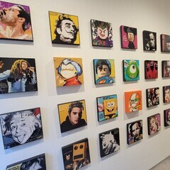 ポップアート　チャップリンの画像