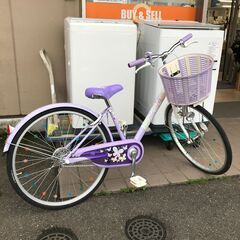 子供用自転車 パープル 24インチ 