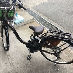 地域限定送料無料 ヤマハ パスウィズ 12,3AH 子供乗せ 濃茶 アシスタ