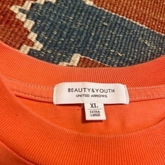 B&Y UNITED ARROWS ユナイテッド アローズ　Tシャツ　中古品　BEAUTY＆YOUTH ビューティー＆ユース の画像