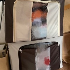 衣類収納　二つ