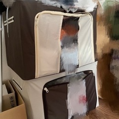 衣類収納　二つの画像