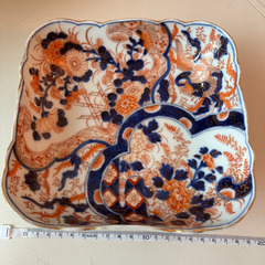 香蘭社　有田焼　角皿