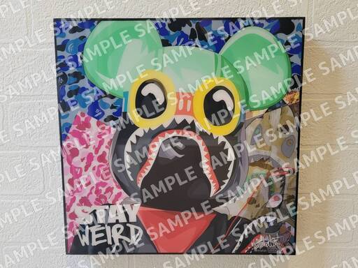 ポップアート　STAY WEIRD