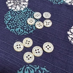 中古ボタン リバーシブルボタンの画像