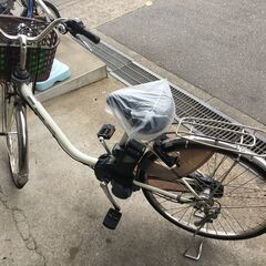 地域限定送料無料 パナソニック ビビ DX 6,6AH 新基準 子供乗せ 白