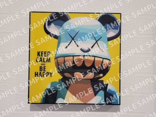 ポップアート　kaws