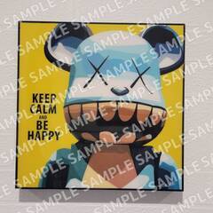 ポップアート　kaws