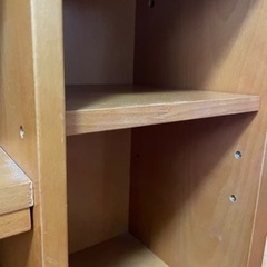 取りに来て下さる方歓迎！＊木製シェルフ 家具 収納家具 の画像