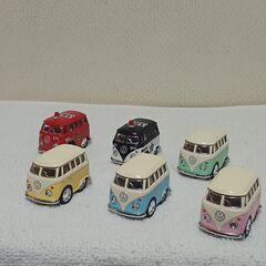 本日受け渡し決定！　お洒落なミニカー6台セット(フルバックカー)