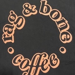 rag&bone coffee ラグアンドボーン コーヒー　ロング Tシャツ　中古品の画像
