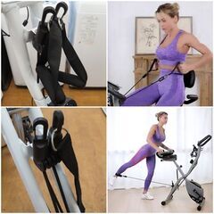 ♪BARWING/バーウィング エアロバイク BW-FNB01 フィットネスバイク 折りたたみ♪の画像