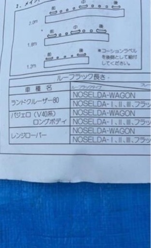 アイバワークス　ルーフラック
