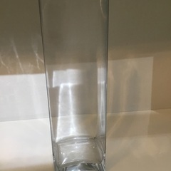 配達可【クリアガラス/花瓶】クリーニング済み【管理番号10705】の画像