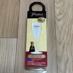 金ラメ入り樹脂製ワイングラス