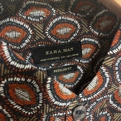 ZARA ザラ　バンドカラー シャツ 長袖　中古品の画像