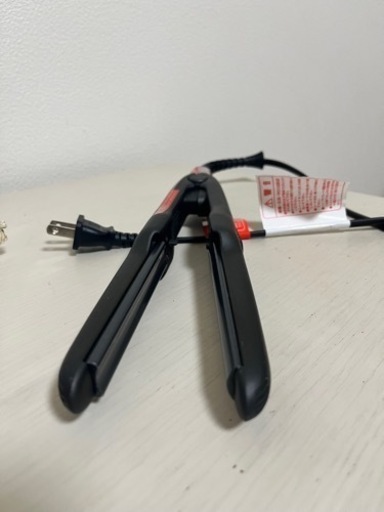 【美品】ヘアアイロン　（ショートヘア、メンズ用コテ）クレイツイオン　エレメアレピ