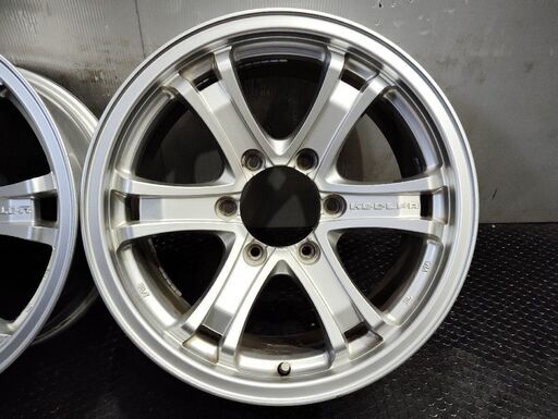 Weds KEELER ウェッズ キーラー 社外ホイール 17インチ 4本 7.5J6HPCD139.7+25 ランクルプラド ハイラ