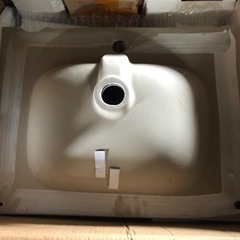 洗面器　手洗器　新品　陶器　洗面機　手洗機の画像