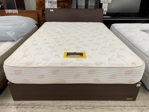 【愛品館 江戸川店 ダブル】 SIMMONS（シモンズ） ダブルベッド ID:153-019035-007