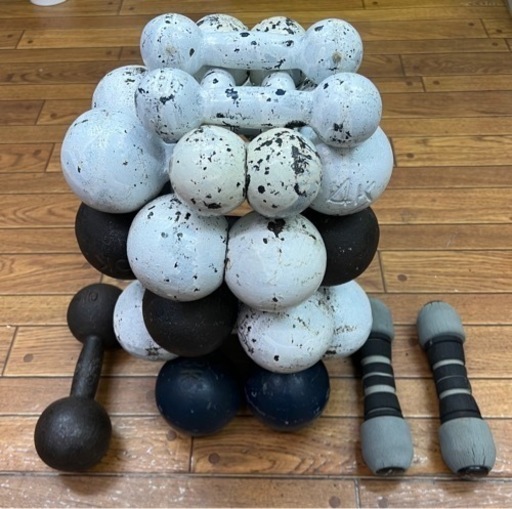 鉄アレイ　約85kg