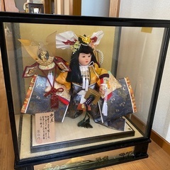 五月人形差し上げます