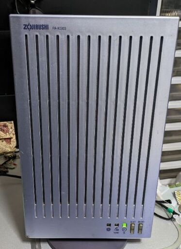 ZOJIRUSHI PA-KS03型 空気清浄機 高さ35cm横幅30cm奥行き10cm