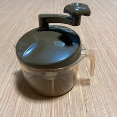 未使用　フードプロセッサー手動