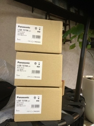 パナソニックPanasonic  ダウンライト　LGB72706 ３つセット