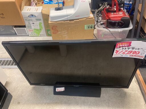 ☆中古￥12,800！SHARP　32インチ液晶テレビ　家電　LC-32H20型　【BE023】