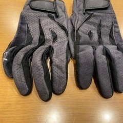 KUSHITANI 多分EX-5217 EX AIR EFFECT GLOVES ライダーズ レザーメッシュグローブ サイズ XL ブラック 黒 レザーグローブの画像