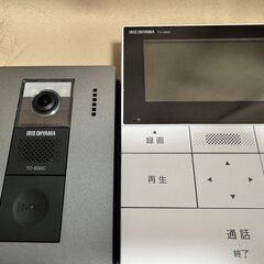 アイリスオーヤマ　テレビドアホン　TD-SM5030CT-BSHの画像
