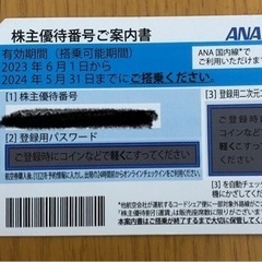 ANA株主優待券