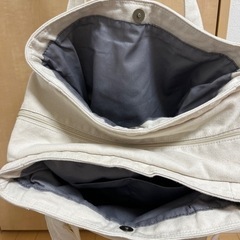 Lee 大容量トートバッグ　キャンバス地　マザーズバッグ　2wayの画像