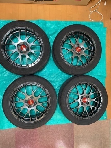 BBS ホイールRP004 16インチ 4H 6J PCD100 +45 NDロードスター