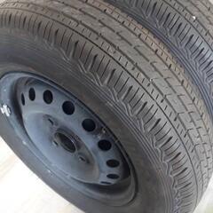 ◯145/80R12◯ノーマルタイヤホイール4本セット◯ブリジストン◯軽自動車◯の画像