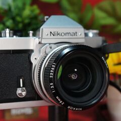 NIKON　NIKOMAT　FTL　28㎜付　【ジャンク】