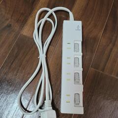 電源タップ3セット 個別スイッチの画像