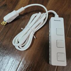 電源タップ3セット 個別スイッチの画像