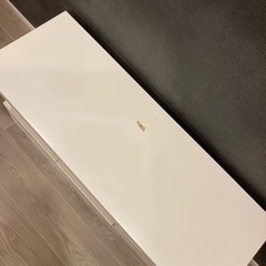 【無料】家具 テレビ台 白 机 TV台 の画像