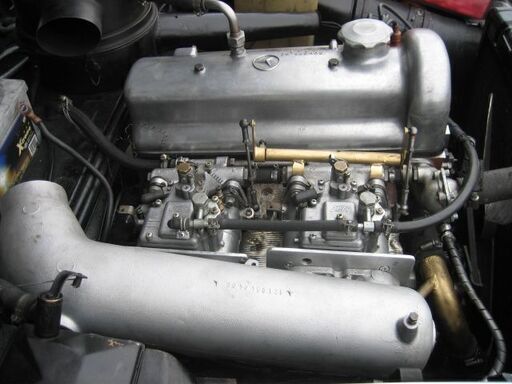 オールド-ベンツ190SL-エンジンリペアー後販売