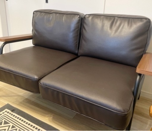 【取引中】家具 ソファ 2人掛けソファ