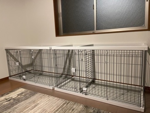 ペットケージ新品、小型犬、中型犬用