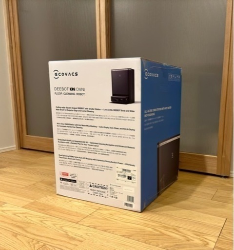 【新品未使用•2年保証】ECOVACS DEEBOT X2 OMNI エコバックス　ロボット掃除機