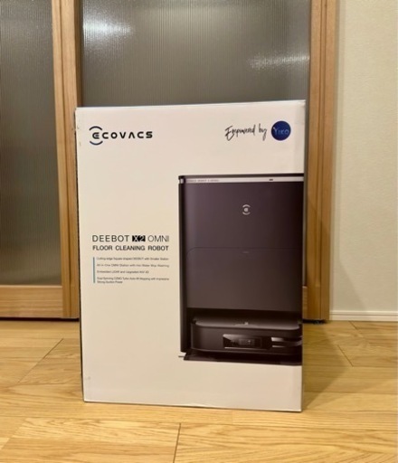 【新品未使用•2年保証】ECOVACS DEEBOT X2 OMNI エコバックス　ロボット掃除機
