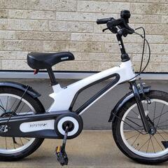 16インチ子供自転車　補助輪つき　リップストップ