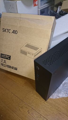 SKTC A10(ミニPCケース)とMF 700F(700W 80plus Platium Flex電源)