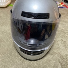 バイクのヘルメット　フルフェイス